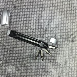 4-in-1 Mini Screwdriver 1/2" diameter x 41/4" long.